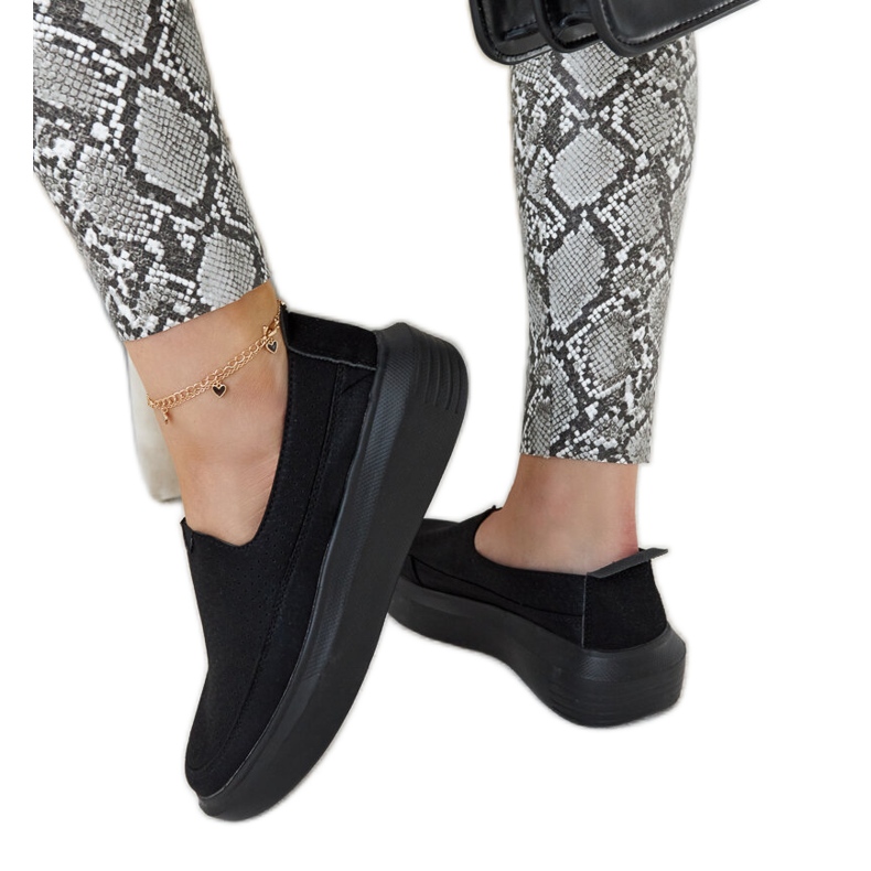 Brogues negre a lui Marcie negru