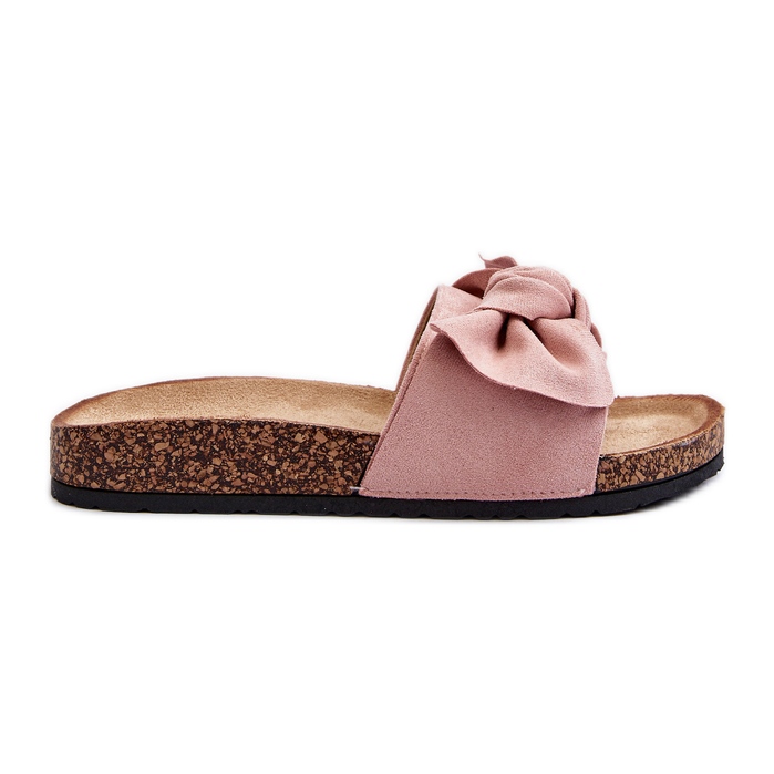 Flip-flops de damă cu fundă, Ezephira roz Flip-flops de damă cu fundă, Ezephira roz