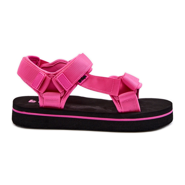 Sandale cu platformă pentru damă Lee Cooper LCW-24-05-2750L Fuchsia roz