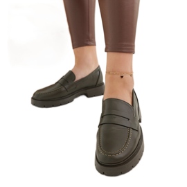 Mocasini Maybritt verzi verde