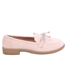 Mocasini de dama Saras Beige din piele intoarsa bej Mocasini de dama Saras Beige din piele intoarsa bej