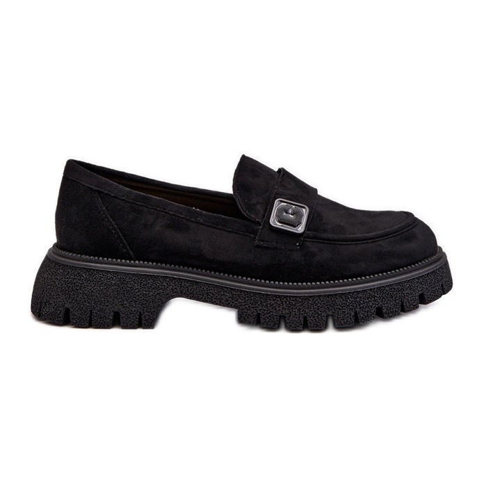 Vinceza Mocasini De Dama Cu Curea Flanila Neagra negru Vinceza Mocasini De Dama Cu Curea Flanila Neagra negru