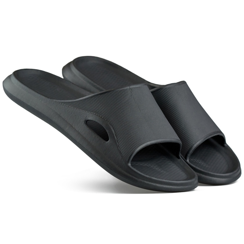 Șlapi negri pentru piscină negru