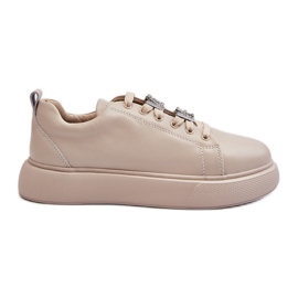 Vinceza Pantofi Dama Piele Cu Decoratiuni Bej Disurie Vinceza Pantofi Dama Piele Cu Decoratiuni Bej Disurie