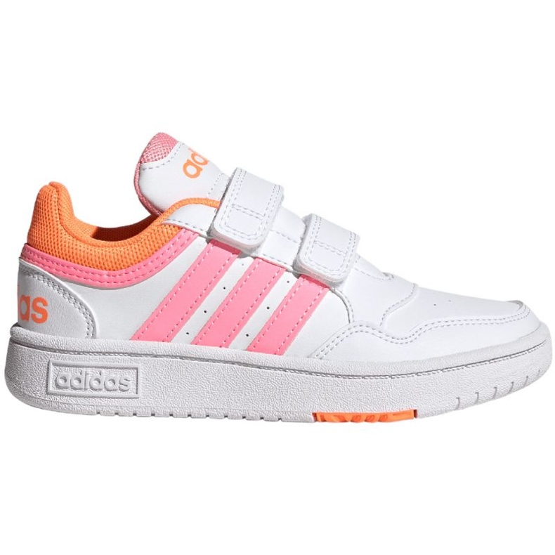 Pantofi Adidas Hoops 3.0 Cf C Jr H03862 alb