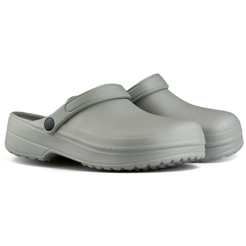 Papuci plini gri, tip Kroksy