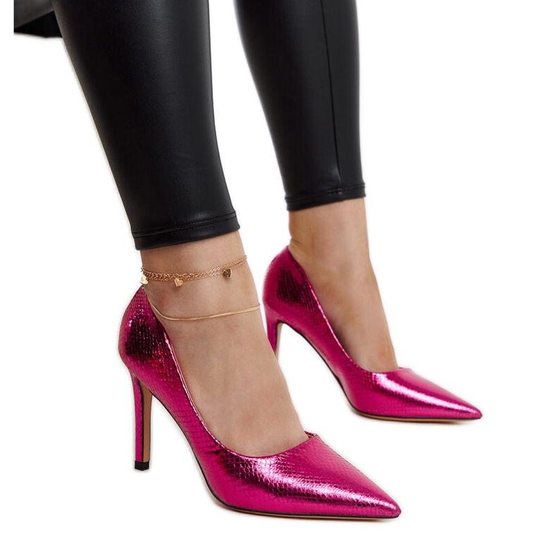 Stiletto lacet roz Vinuri Stiletto lacet roz Vinuri