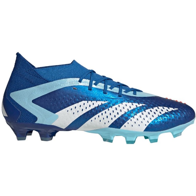 Pantofi de fotbal Adidas Predator Accuracy.1 Ag M IE9487 albastru Pantofi de fotbal Adidas Predator Accuracy.1 Ag M IE9487 albastru