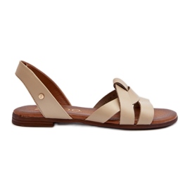 Zazoo 40185 Sandale confortabile din piele, bej Zazoo 40185 Sandale confortabile din piele, bej
