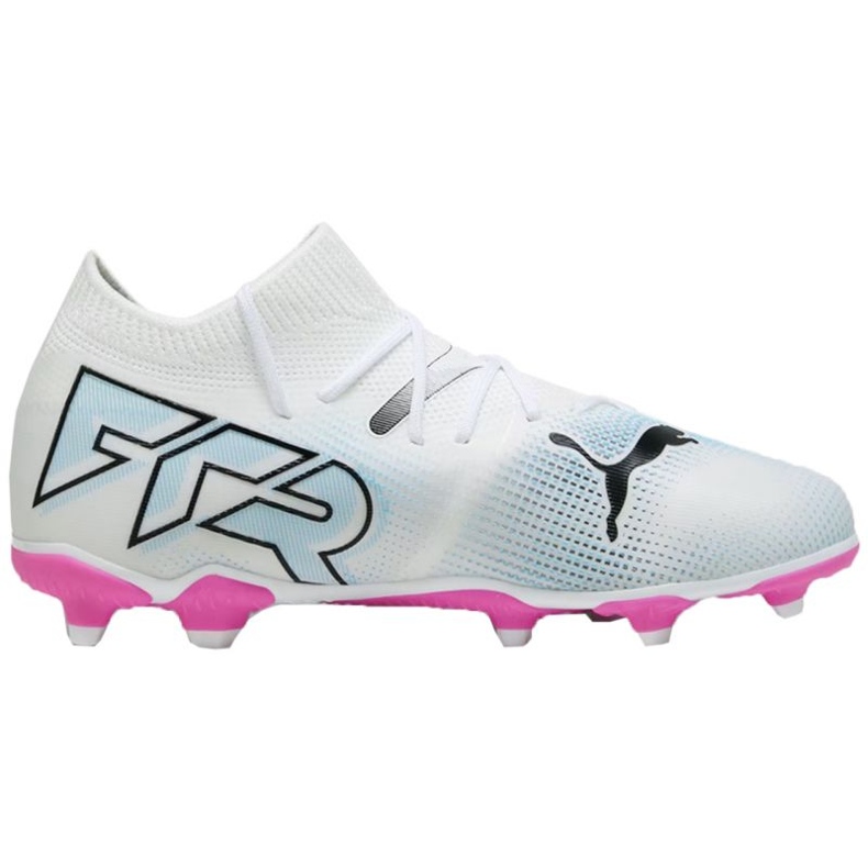 Pantofi de fotbal Puma Future 7 Match FG/AG 107729 01 alb