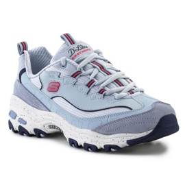 Pantofi Skechers D'Lites - Bold Views 149589-LBMT albastru