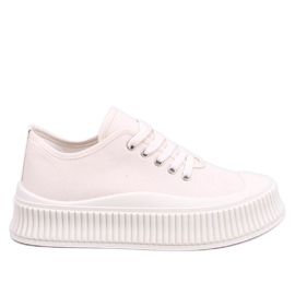 Adidași cu platformă Pratt Beige bej Adidași cu platformă Pratt Beige bej