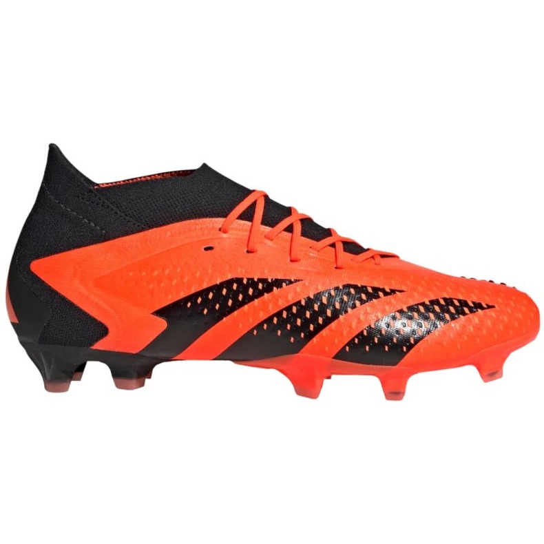 Pantofi de fotbal Adidas Predator Accuracy.1 Fg GW4572 portocale Pantofi de fotbal Adidas Predator Accuracy.1 Fg GW4572 portocale