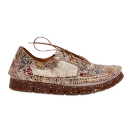 Pantofi de damă cu model Maciejka 06347-04 Bej