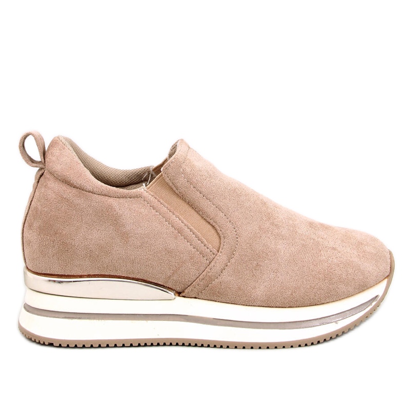 Pantofi cu pană ascuns Boult Beige bej Pantofi cu pană ascuns Boult Beige bej