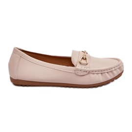 Mocasini Clasici De Dama Cu Decor Bej Ainslee Mocasini Clasici De Dama Cu Decor Bej Ainslee