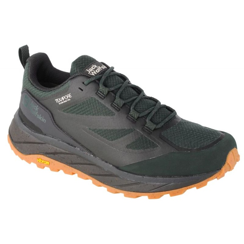 Pantofi Jack Wolfskin Terraventure Texapore Low M 4051621-4161 verde