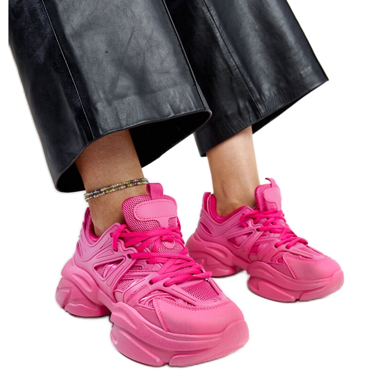 Adidași sport Feaven roz închis Adidași sport Feaven roz închis