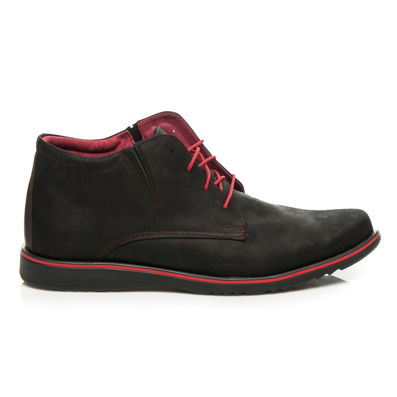 Lucca Lace-up pantofi pentru bărbați negru