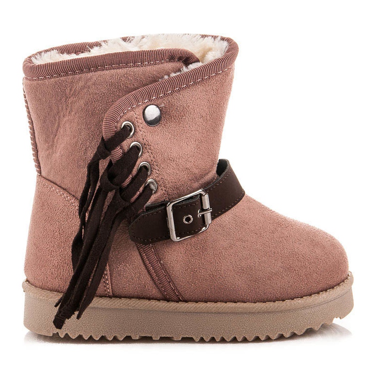 Kylie Ghete cu franjuri roz