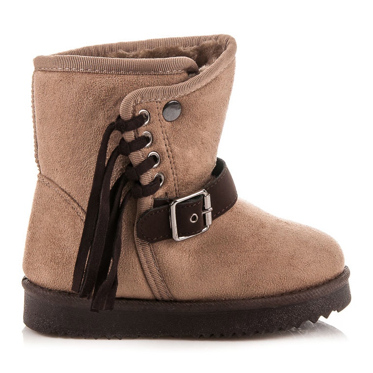 Kylie Ghete cu franjuri maro