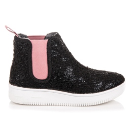 Kylie Modă cizme Jodhpur negru Kylie Modă cizme Jodhpur negru