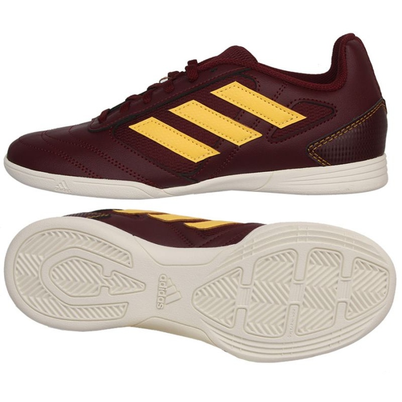 Pantofi de fotbal Adidas Super Sala 2 In IE7558 roșu Pantofi de fotbal Adidas Super Sala 2 In IE7558 roșu