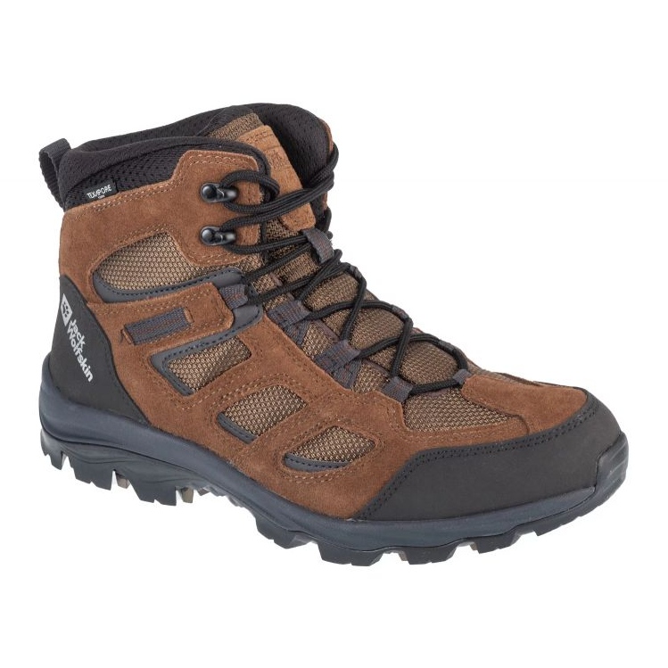 Pantofi Jack Wolfskin Vojo 3 Texapore Mid 4042462-5298 maro
