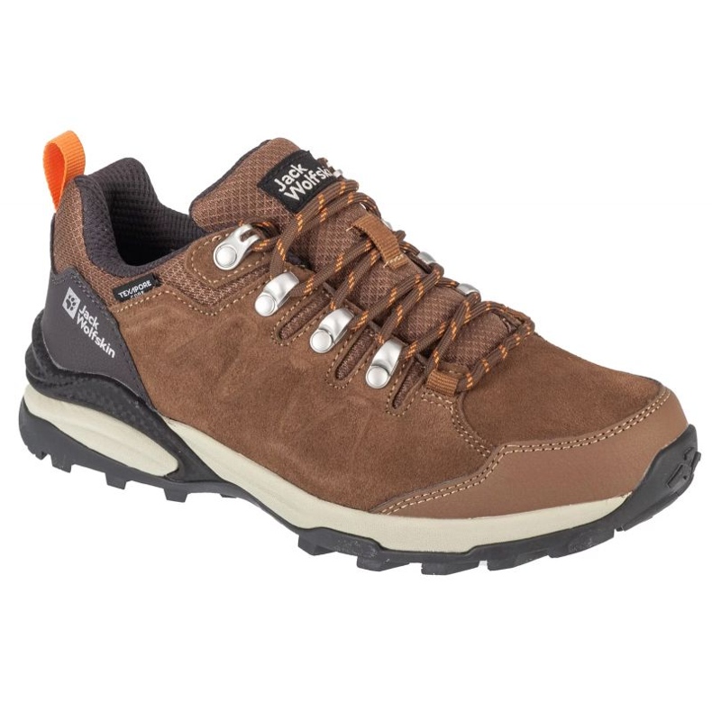 Pantofi Jack Wolfskin Refugio Texapore Low 4050821-5238 maro