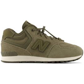 Pantofi izolați New Balance W JrGV574HG1 verde