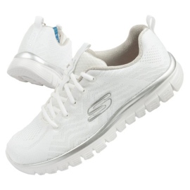 Pantofi Skechers Get Connected 12615/WSL alb