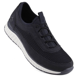 Pantofi comozi Rieker M RKR657, bleumarin Pantofi comozi Rieker M RKR657, bleumarin
