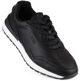 Pantofi sport din piele neagră Big Star INT1980A negru Pantofi sport din piele neagră Big Star INT1980A negru