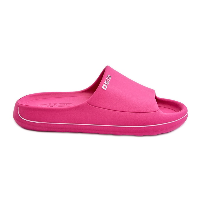 Flip-flops de damă ușoare Big Star NN274A041 fucsia roz