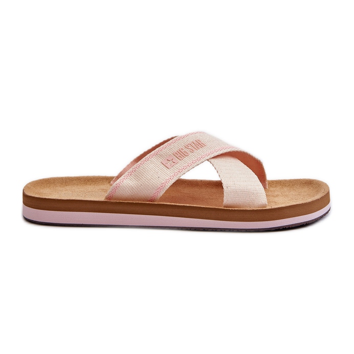 Flip-flops pentru damă Big Star NN274A057 Bej