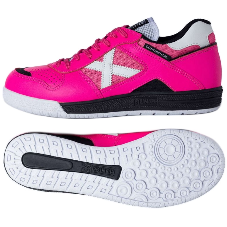 Munich Continental 944 În pantofi de fotbal 4100944 roz