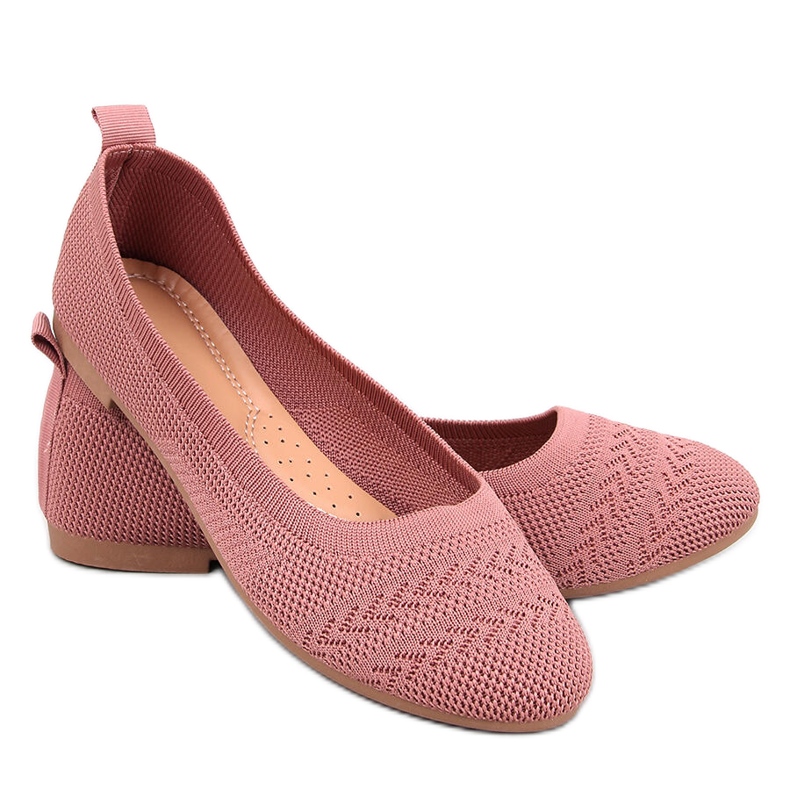 Balerini Newey Pink tricotati roz