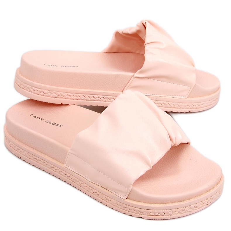 Papuci de damă Atissa Pink roz Papuci de damă Atissa Pink roz