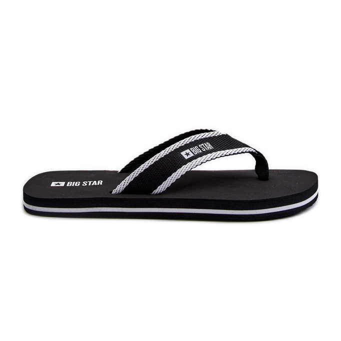 Flip-flops pentru bărbați Big Star NN174621 negru