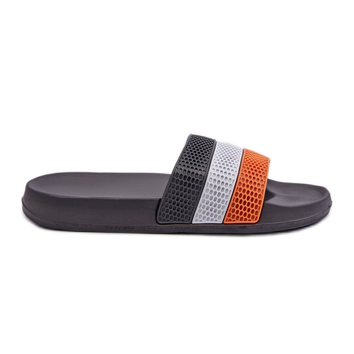 Flip-flops clasici pentru bărbați cu bretele Gri Sylri Flip-flops clasici pentru bărbați cu bretele Gri Sylri