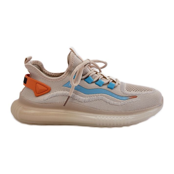 Pantofi sport pentru bărbați HI-POLY System Big Star NN174452 Bej