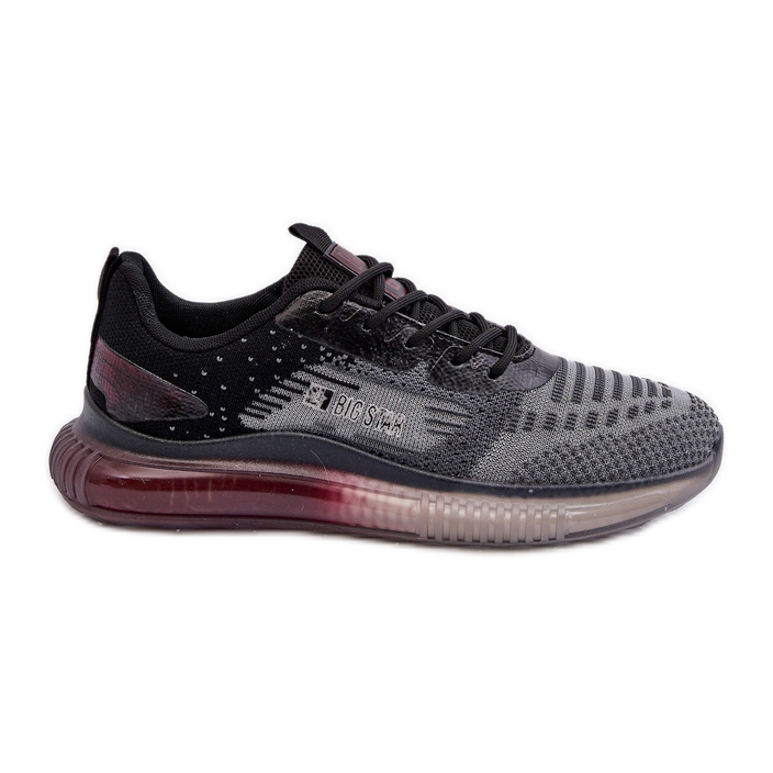 Pantofi sport pentru bărbați HI-POLY System Big Star NN174476 Negru gri Pantofi sport pentru bărbați HI-POLY System Big Star NN174476 Negru gri