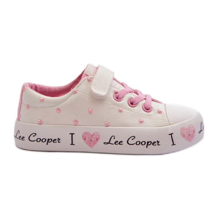 Adidași pentru fete Lee Cooper LCW-24-02-2159 alb