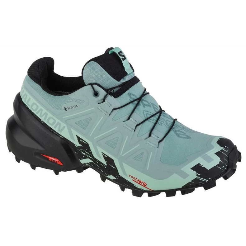 Pantofi de alergare Salomon Speedcross 6 Gtx W 417435 albastru Pantofi de alergare Salomon Speedcross 6 Gtx W 417435 albastru