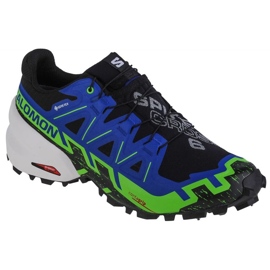 Pantofi de alergare Salomon Spikecross 6 Gtx M 472687 albastru