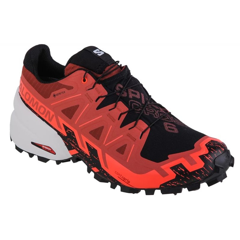 Pantofi de alergare Salomon Spikecross 6 Gtx M 472707 roșu