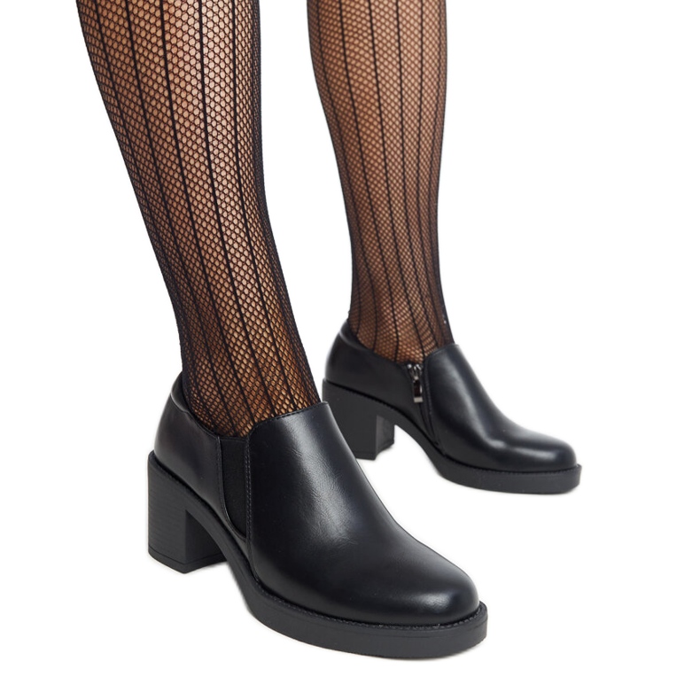 Pantofi negri cu toc Lavia negru