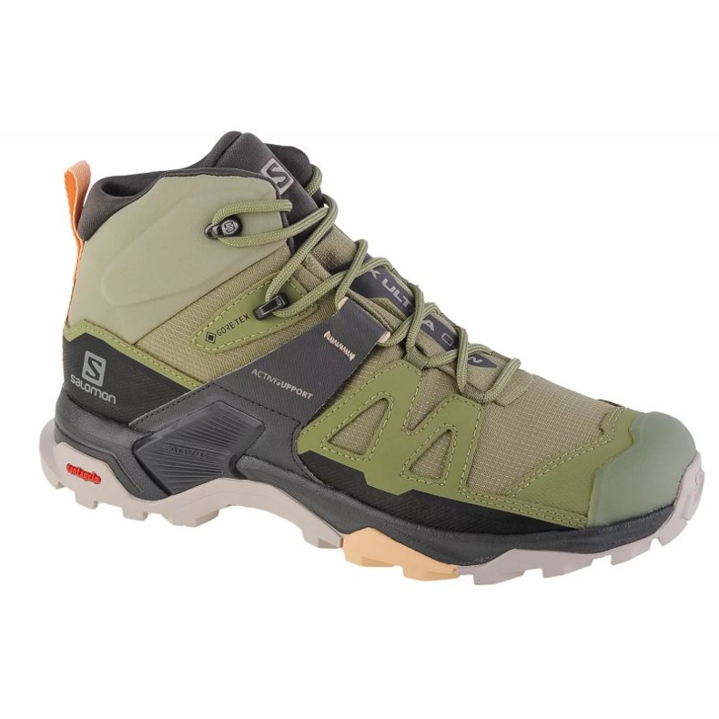 Pantofi Salomon X Ultra 4 Mid Gtx 416251 verde Pantofi Salomon X Ultra 4 Mid Gtx 416251 verde