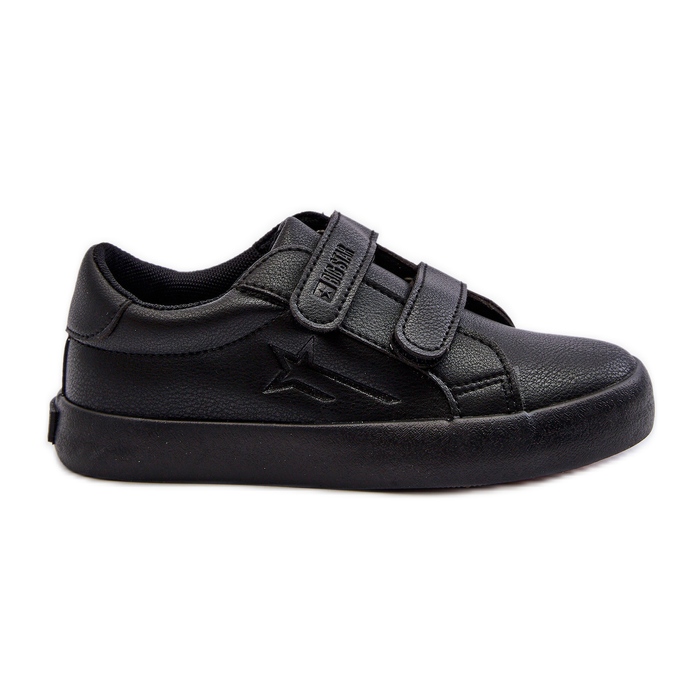 Pantofi pentru copii cu velcro Big Star NN374006 Negri negru