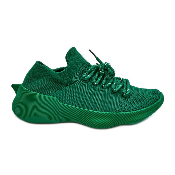 Pantofi Sport Slip-On de damă, verde Juhitha